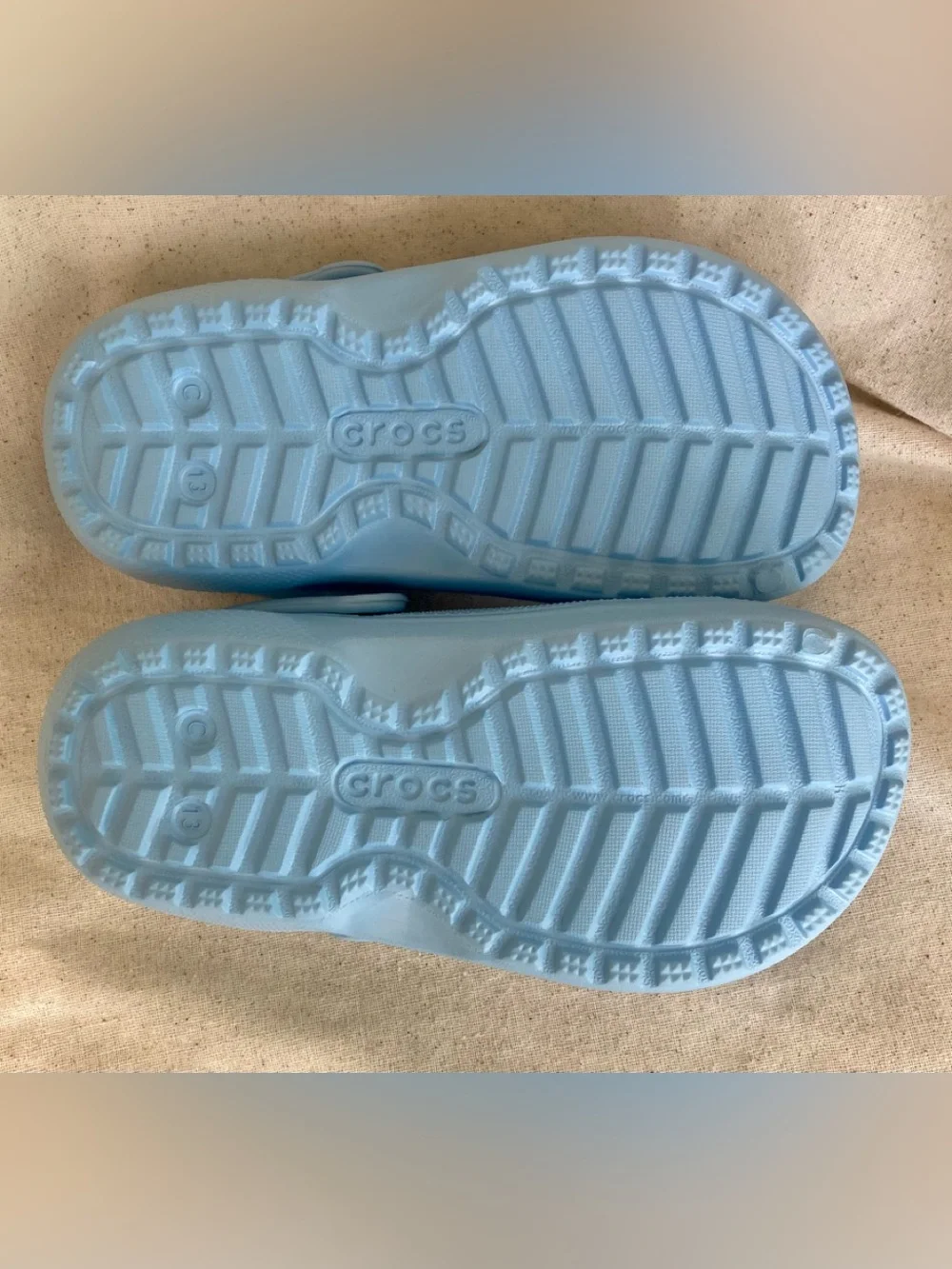 CROCS Classic Lined Clog, Kids sz 13